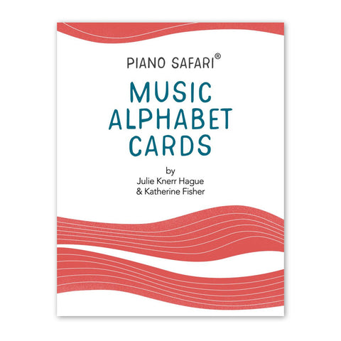 Piano Safari Music Alphabet Cards
